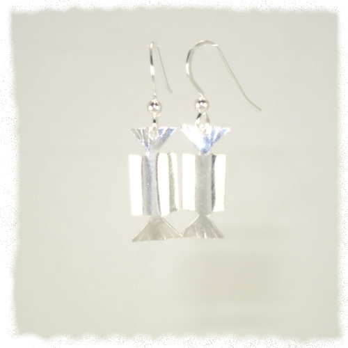Silver wrapped sweet sweetie earrings